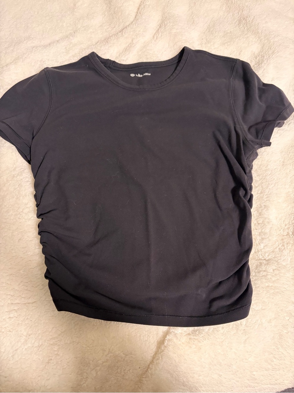 Lululemon Align Scrunch Crop Tee